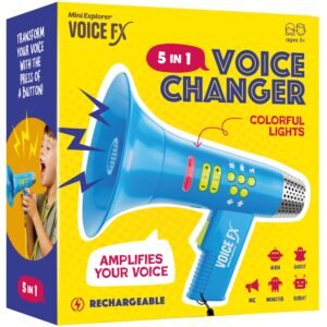 mini explorer voice changer for kids for kids voice changing device for boys & girls ages 3 8+ olds birthday gifts for 3, 4, 5, 7, 8 year old boy toys gift ideas for kid, toddler