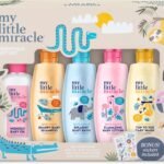 my little miracle baby gift set – essentials for newborn | lotion, shampoo & conditioner, oil, bath & top to toe wash | newborn essentials & baby shower gifts