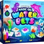 dan&darci aqua fairy water gel kit for kids magic elf toy kits waters pets diy squishy maker set craft for kids make your own squishies toys crafts for boys & girls