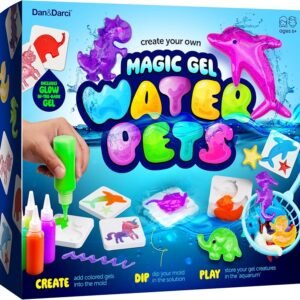 dan&darci aqua fairy water gel kit for kids magic elf toy kits waters pets diy squishy maker set craft for kids make your own squishies toys crafts for boys & girls